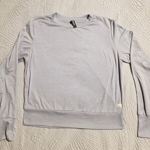 Vuori Baby Blue Long Sleeved Top Small